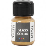 glas- & porseleinverf Glass Color 30 ml metallic goud