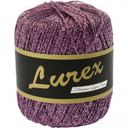 glitter garen paars 160 m 25 gr