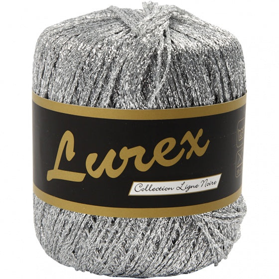 glitter garen zilver 160 m 25 gr