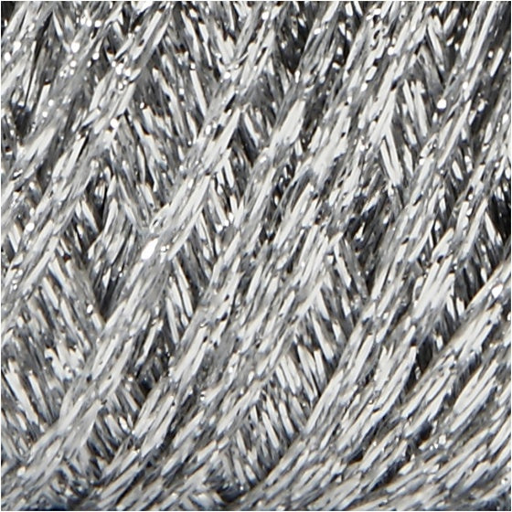 glitter garen zilver 160 m 25 gr
