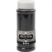 glitter zwart 110 gram