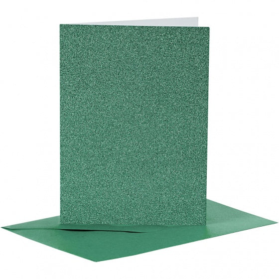 glitterkaarten met enveloppen 10
