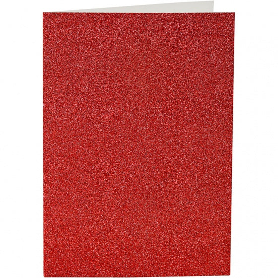 glitterkaarten met enveloppen 10