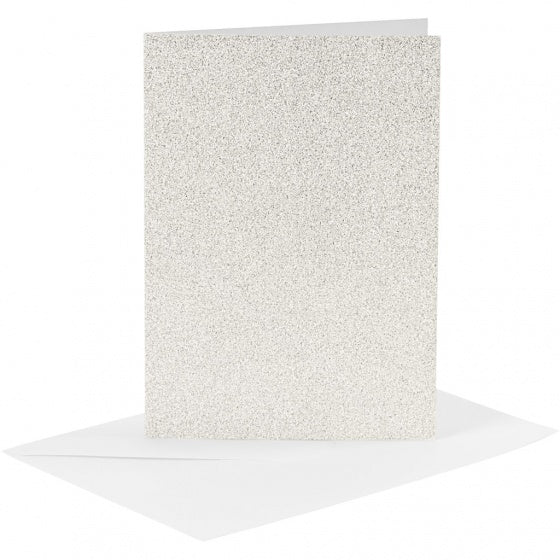 glitterkaarten met enveloppen 10