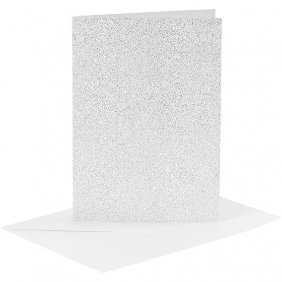 glitterkaarten met enveloppen 10