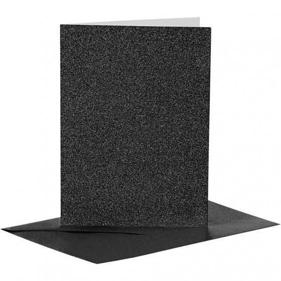 glitterkaarten met enveloppen 10