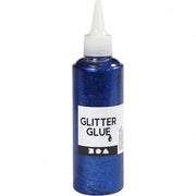 glitterlijm blauw 118 ml