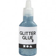 glitterlijm lichtblauw 25 ml