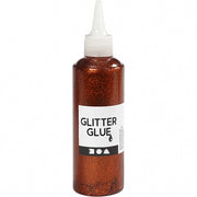 glitterlijm oranje 118 ml