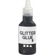 glitterlijm zwart 25 ml