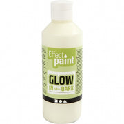 glow in the dark verf geel 250 ml