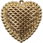 hart 28 x 29 mm goud