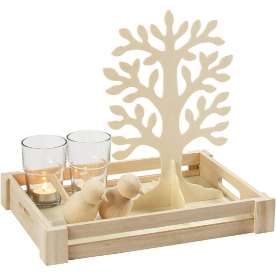 houten boom Triplex 30 x 21