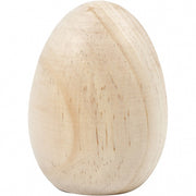 houten ei 8 cm grenen blank per stuk