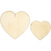 houten harten 5 - 7