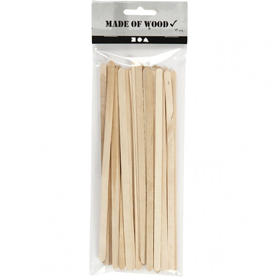 houten ijsstokjes 19 cm 30 stuks
