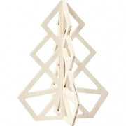 houten kerstboom 20 x 16 cm blank
