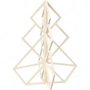 houten kerstboom 60 x 48 cm blank
