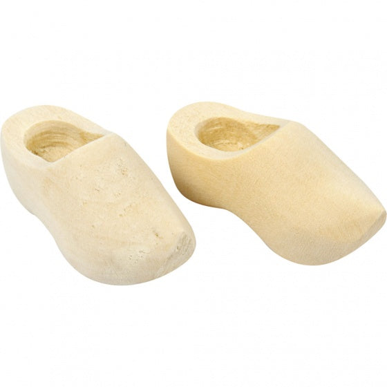 houten klompen 4 cm 4 stuks