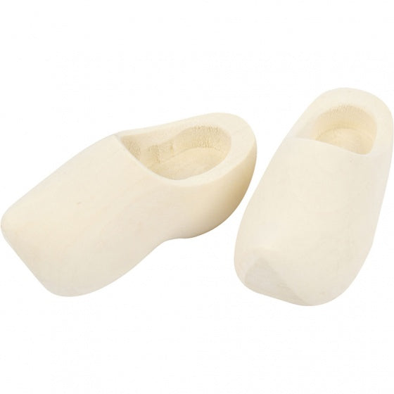 houten klompen 7 cm 2 stuks