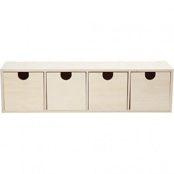 houten ladekast 34