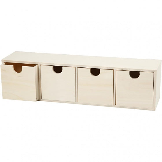 houten ladekast 34