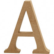 houten letter A 8 cm