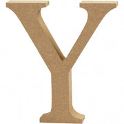 houten letter Y 8 cm