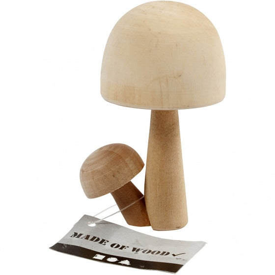houten paddestoel 8