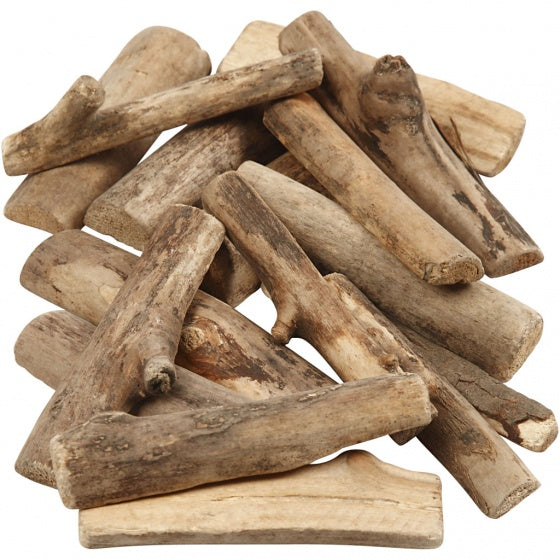 houten stokjes 6-14 cm 15 mm 610 gram