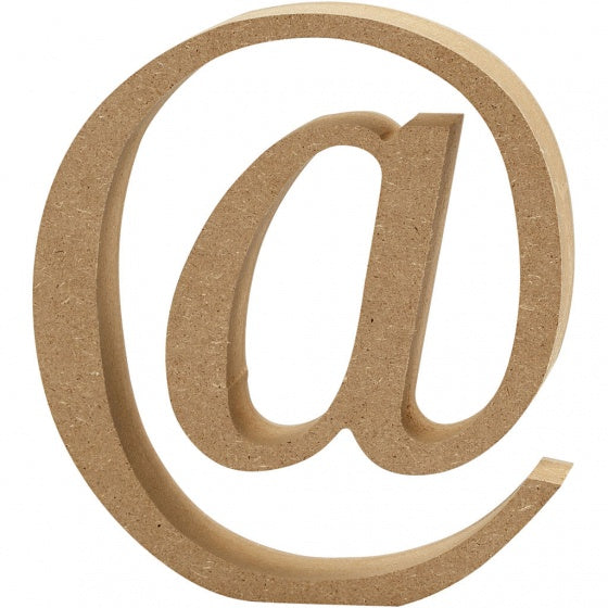 houten symbool @ 13 cm