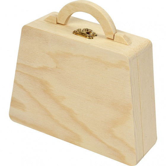 houten tas met sluiting 17