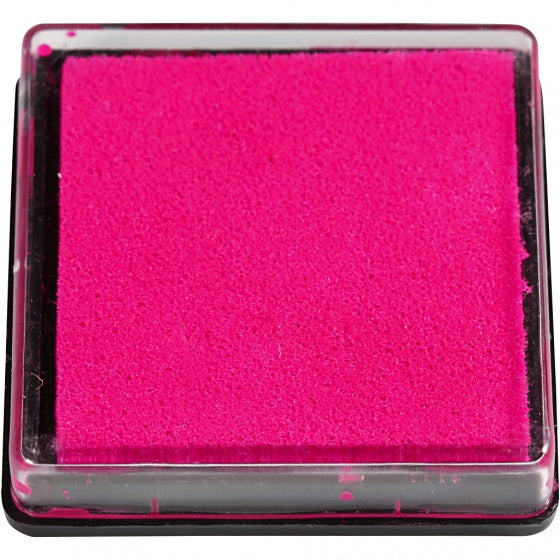 inktkussen 40 x 40 mm roze