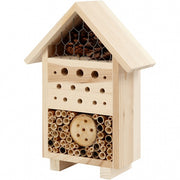 insectenhotel hout unisex 26 x 18 x 9 cm