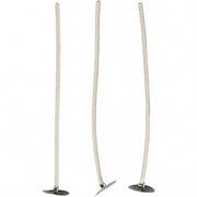kaarsenlonten 50 stuks 10 cm 2 mm