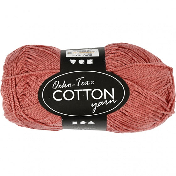 katoengaren rood/oranje 170 meter
