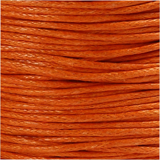 katoenkoord oranje 1 mm dik 40 m