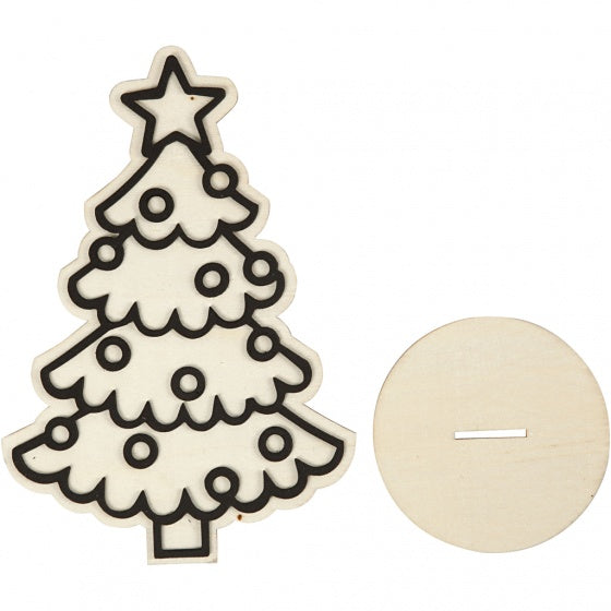 kerstboom hout 19