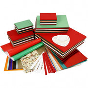 kerstdecoratieset karton 4060 stuks multicolor
