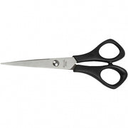kinderschaar 14 cm zwart rechtshandig