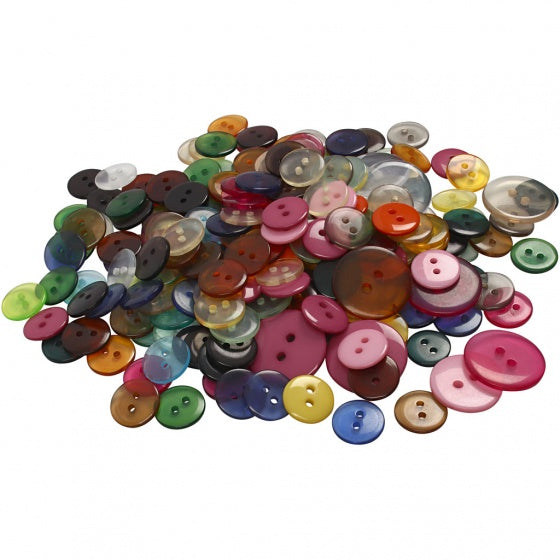 knopen multicolor 800 stuks