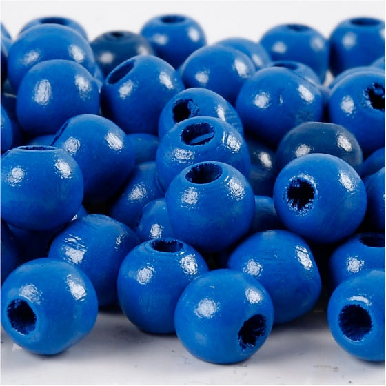 kralen 12 mm 40 stuks blauw