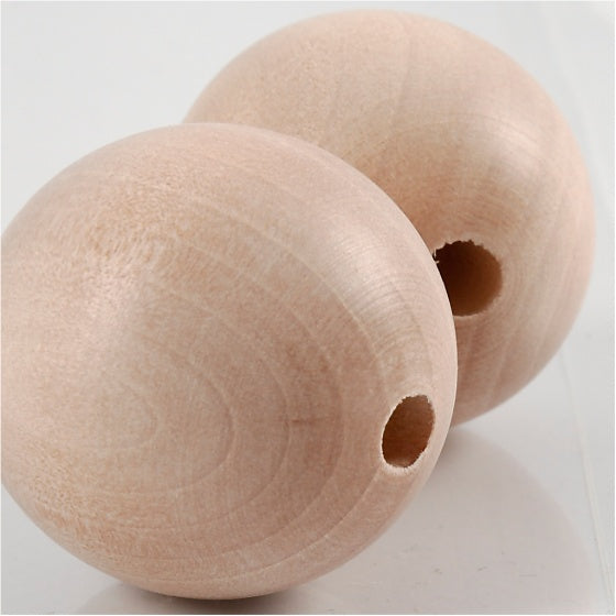 kralen 35x6 mm 2 stuks