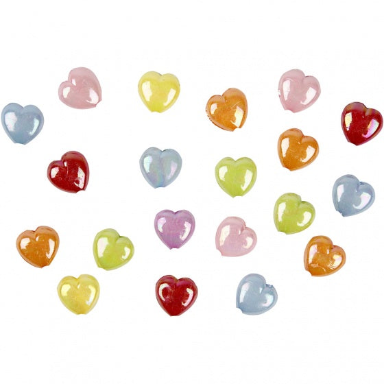 kralen 46 stuks multicolor acryllic