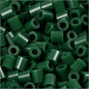 strijkkralen 5 mm 1100 stuks donker groen