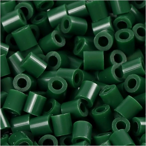 strijkkralen 5 mm 1100 stuks donker groen