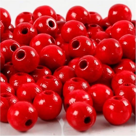 kralen 8x2 mm 15 gram 80 stuks rood