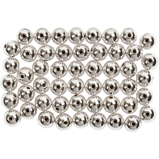 kralen Creative Deco 100 stuks zilver