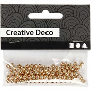 kralen Creative Deco 150 stuks goud 4 mm