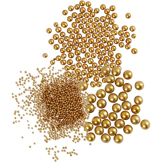 kralen goud 3 stuks 45 gram